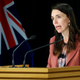 Prime Minister Jacinda Ardern speaks to media during a press conference at Parliament on August 17, 2021 in Wellington, New Zealand.